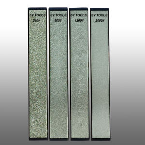 4pcs Diamond Sharpening Stones Grinding Multi-purpose Outdoor Sharpener Fixed Angle Sharpener Ruixin pro Sy tools whetstone