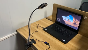 48LED USB Reading Lights Flexible Gooseneck Dimmable Table Lamp Clip On Indoor Eye Protection Desk Light for Room Study Book Clamp Lamp 学习护眼台灯