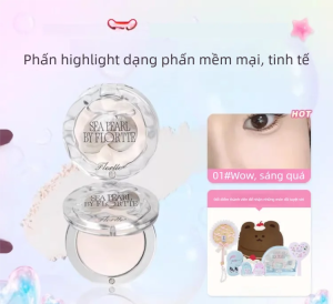 FLORTTE|Phấn highlighter làm sáng mặt