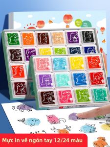 Safe Washable Childrens Finger Paint 24 Colors
