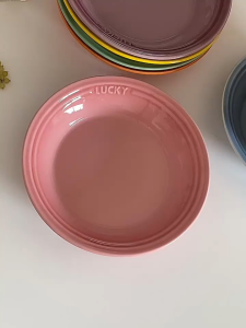 Cabify Ceramic Gradient Colorful Household Seasoning Dipping Sauce Dish Soy Sauce Snack Small Round Bowl