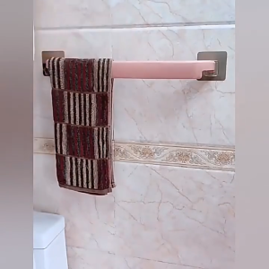 แบบติดผนัง ชั้นวางผ้าเช็ดตัว ไม่ต้องเจาะรูเสียผนัง ชั้นวางรองเท้า ประหยัดพื้นที่ G3319