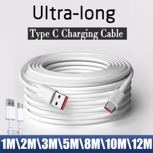 66W USB TYPE-C Fast Charge Cable 3M 5M 8M 10M 12M USB C Device Micro USB Android Charging Cable for Huawei Xiaomi Samsung Camera