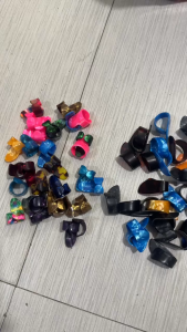 combo 4 móng gảy đànmóng gảy đàn guitar móng đeo guitar (3 thẳng + 1 ngang)