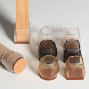 Bộ 4 bọc chân bàn ghế silicon dày chống trơn trượt - Bee Boy