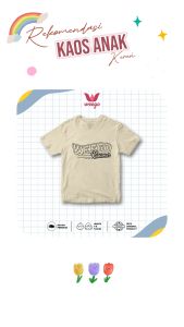 My In Kaos Anak Laki Laki Perempuan Tangan Pendek Usia 1-11 Tahun K161