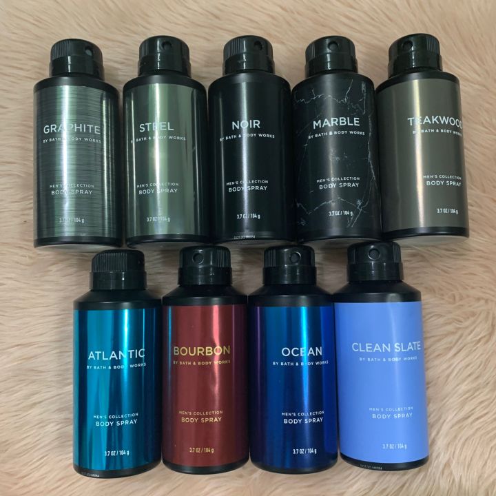 Bath Body Works Men's Collection Body Spray/ Perfume for men