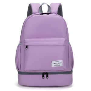 Womens Sports Travel Backpack Lightweight Waterproof Swimwear Storage Bag Separate Wet And Dry Large Capacity Shoulder Bag