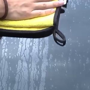 ผ้าไมโครไฟเบอร์ 3D เกรดพรีเมี่ยม หนานูม ซับน้ำดี (เป็น 3 ตัว) คละสี 30x30 ผ้าเช็ดรถ