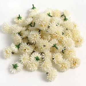 20/50 Cái 3.5Cm Hoa Tơ Tằm Nhân Tạo Cho Trang Trí Phòng Nhà Vườn Cưới Quà Tặng Tự Làm-Gói Hoa Tơ Tằm Giả