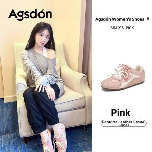 Agsdon | Ballet Style Flat Sneakers for Women