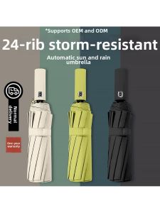 UV Protection Automatic Opening and Closing Umbrella for Logo Advertising