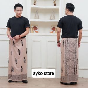 sarung instan dewasa sarung batik satri terbaru  anti ribet pinggang karet cod