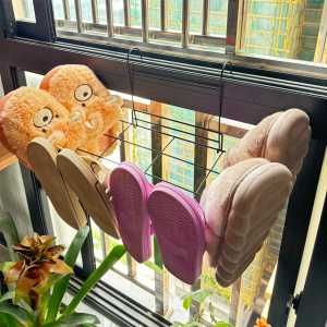 Simple Outdoor Balcony Shoe Drying Rack Long 39 Wide 29 High 23 Shoe Display Stand for Sandals And Casual Shoes