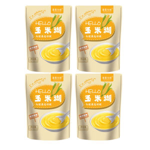 Pure Corn Pudding Instant Breakfast Cereal Grains Beverage Ready to Drink Meal Replacement Youth Flower Rhythm Brand