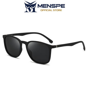 MENSPE Fashion Men Sunglasses Classic Sunglasses Elastic Paint Design UV400 Polarized Sunglasses Eyewear Ultra Light Elastic Leg Anti Glare Glasses Outdoor Sports Driving Sunglasses