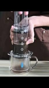 Outdoor coffee pot set portable household hand press extractor Italian espresso essential for home travel