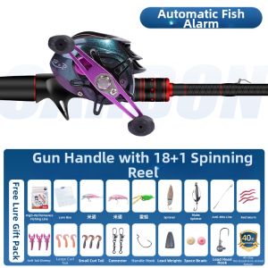 JINGZHANLI | Automatic Alarm Biting Beginner Fishing Rod Set