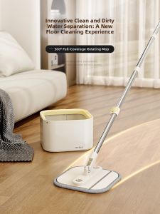 MR.Bin | Hands-free Wash-and-Spin Mop Household 2026 New
