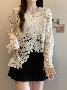AIYITI | Plus Size Cover Up Lace Top