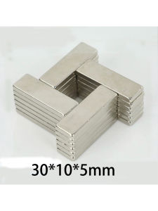 10 Miếng Dải Từ Tính Hình Vuông Siêu Bền 30x10x5mm Dùng Cho Tủ Lạnh Tủ Bếp & Lưu Trữ Dụng Cụ Chất Liệu Sắt Đa Năng