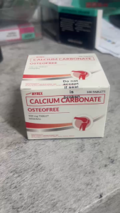 OSTEOFREE Calcium Carbonate 100s Tablets FDA Approved BNDPHARMA