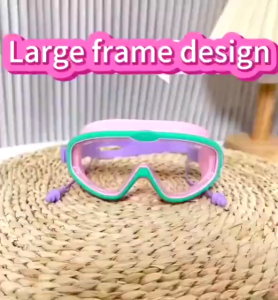 Kids Swimming Goggles Waterproof and Anti Fog HD Diving Goggles Boys Girls Transparent Swim Goggles