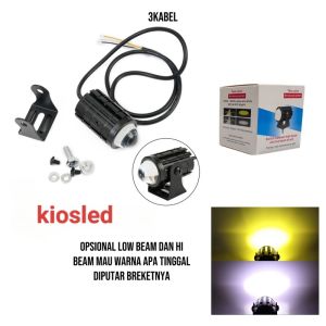 Lampu Tembak Laser D2 Hi Lo Motor Mobil Bis Truk 2 Warna 12Volt - 24Volt
