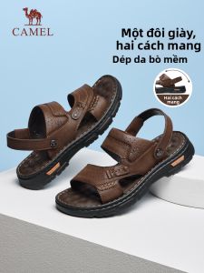CAMEL | Dép Da Thoáng Khí Chống Trượt cho Nam