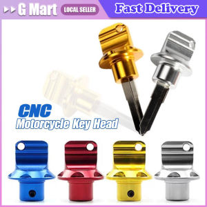 Universal Motorcycle Generic Key Metal Refit Head Pentagonal Hexagonal Key Head Cover Decorative Key For Honda Yamaha Kawasak