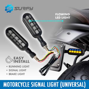 Universal Motorcycle Signal Light Flowing LED Light