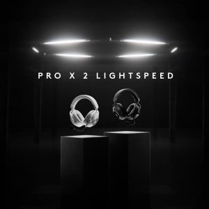 Tai nghe gaming không dây Logitech PRO X 2 LIGHTSPEED - Âm thanh vòm DTS 2.0 màng loa Graphene 50 mm Cần mic có thể tháo rời  Bluetooth/USB/Jack  3.5 mm