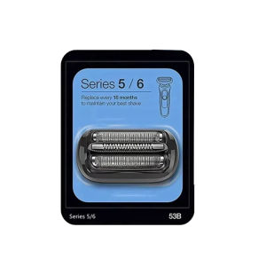 53B Head Replacement Is Suitable for 5/6 Series Electric Shavers 5018s 5020s 5031s 5050cs 6020s 6072cc Black