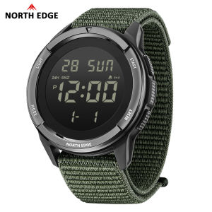 NORTH EDGE | Đồng Hồ Kỹ Thuật Số NORTH EDGE TERRAX Dành Cho Nam Thể Thao Ngoài Trời Chống Nước 50M Bơi Lội Đồng Hồ Bấm Giờ Đếm Ngược Đồng Hồ Đeo Tay Điện Tử Có Màn Hình LED