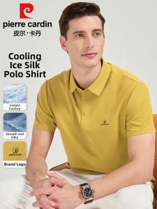Pierre Cardin | Áo Polo Nam Chất Lụa Băng Mềm Mịn Thoáng Khí