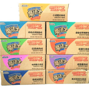 Huafeng Magic Chef Crispy Noodles Dry Eating Snacks Leisure Food Small Owner Box Set Satisfying Hunger Puffed Food