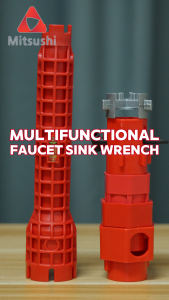 Mitsushi 14in1 Pipes Wrench Flume Wrench Faucet and Sink Installer Tool Wrench Multifunctional Kitchen Sink Pipe Repair Wrench