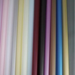 20sheets Flower Wrapping Paper Half Transparent Korean Style Grinding Edge Gift Rose Packing Florist Bouquet Packaging Material