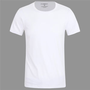 เสื้อยืดคอตตอนน้ำหนักเบา 3 มิติ ทรงหลวม แขนสั้น ปกมน สำหรับผู้ชาย เสื้อยืดคอตตอนุ่ม ระบายอากาศได้ดี แห้งเร็ว