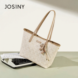 Josiny | Printed Tote Bag Large Capacity