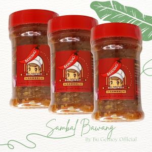 Sambal Bawang Premium Bu Gemoy Original 150 g (3 pcs)