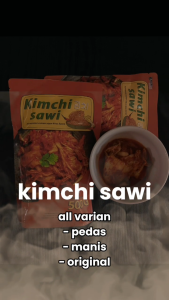 Kimchi Sawi Original Korea 500g Halal - Asli Pedas Gurih Segar & Renyah Cocok Sebagai Lauk Pendamping atau Camilan Sehat