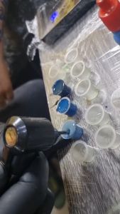 TKTS #ที่ปั่นสี ผสมสี INK MIXER พร้อมก้านอะไหล่5อัน