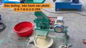 KHUNG MÁY NGHIỀN BỘT NGHIỀN VỠ NGÔ LÀM THỨ ĂN CHO VẬT NUÔI