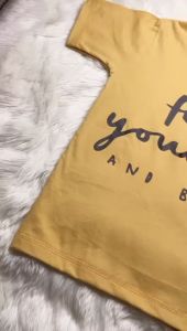 Baju Couple Keluarga Kaos Oblong Putih - Our Time Has Value -YELUZI