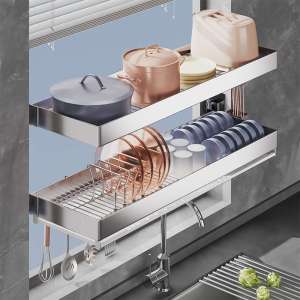 Stainless Steel Water Resistant Dish Rack