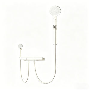 TEM | Cream Colored Separate Shower Set Magnetic Wall Mount