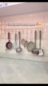 Gantungan Baju Hanger Stainless Kastok Dapur Dan Terorganisir Dengan Rak Gantungan Kapstok Dinding