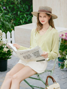XIANGYING | Quần Áo Công Sở Thoải Mái Thời Trang Mới Thu Đồ Len