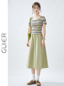 Contrast Stripe Summer New Slim Fit Sweater